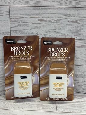 b.pure Bronzer Drops set of 2
